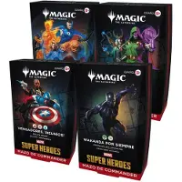 Hasbro Cartas Coleccionables Magic: The Gathering Marvel Super Heroes Spanish 4