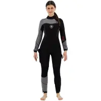 Aqua Lung Traje Húmedo De Buceo Para Mujer Dynaflex Fs Bz 5.5 Mm