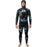 Cetma Traje Húmedo De Pesca Submarina Black Camu 3.5 Mm
