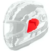 Arai Placas Laterales Del Casco Vas-v Doohan Tt