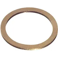 Dresselhaus Junta de sellado , modelo 4607/000/17, de 6x10x1 mm, fabricada en cobre, en bolsa