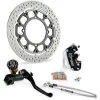 Moto-Master Kit De Frenos Supermoto Racing Halo 320mm 313086