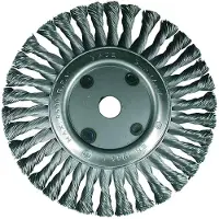 Osborn Cepillo Circular De Alambre Trenzado 0002641151 22.2 Mm