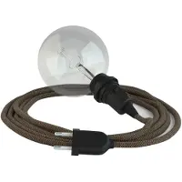Creative Cables Cable De Lámpara Snake Zigzag Shade Ready 5m