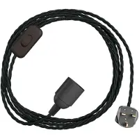 Creative Cables Portalámparas Con Cable Snakebis Twisted E14