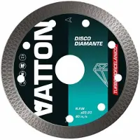 Vatton Disco De Diamante Turbo Porcelana 230 Mm