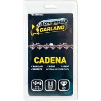 Garland Cadena para motosierra de 16 pulgadas: rendimiento de corte fiable y duradero. -