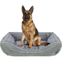 Merkloos Cama XXL para perros de razas grandes, con superficie suave