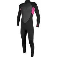 O'Neill Traje De Neopreno De Manga Larga Con Cremallera En La Espalda Para Jóvenes Reactor-2 3/2 Mm