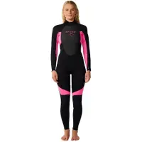Rip Curl Traje De Neopreno De Manga Larga Con Cremallera En La Espalda Para Mujer Omega 3/2 Mm