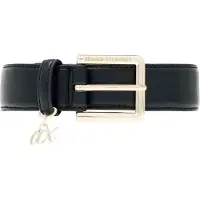 Armani Exchange para mujer. XW003080AF27074UC001 Cinturón Tongue negro (85cm), Casual, Poliéster, outlet 2026.
