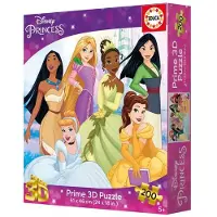 Educa Puzzle Lenticular 3d De Las Princesas Disney 200 Piezas
