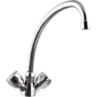 Invena Grifo para lavabo de pie con caño tipo St