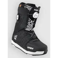 Thirtytwo - Botas de snowboard hombre - Lashed Double BOA Volcom Black/White - Talla 42,5 - Blanco,Negro