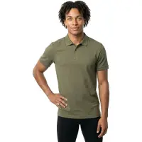 BOSS para hombre. 50506193 Polo Paul verde (S), Casual, Algodón, Manga corta, outlet 2026.