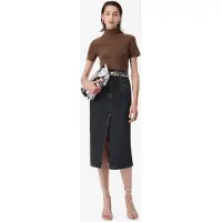 Iro Paris Clarysse Skirt Black Stone Talla: 40 | Faldas Vaqueras Outlet | Mujer | Negro