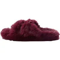 Lipsy Zapatillas de casa rojo vino