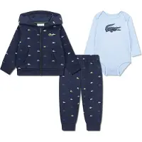 Lacoste Kids Conjunto De Manga Larga Print Fleece