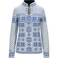 Dale of Norway - Women's Peace Sweater - jersey de lana size L, gris