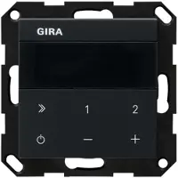Gira Sistema de radio IP , modelo 55, número de artículo 2320005, color negro