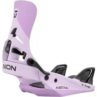 Union - Fijaciones snowboard - Astra Step On Lilac de Aluminio - Talla M - Púrpura