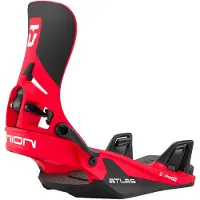 Union - Fijaciones snowboard - Atlas Step On Red de Aluminio - Talla 44-46 - Rojo