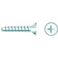 Seachoice Tornillo De Cabeza Plana 254 Mm 50 Unidades