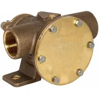 Jabsco Bomba de agua de refrigeración de bronce , modelo 52080-2001