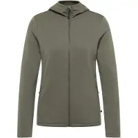 Heber Peak - Women's Merino210 EvergreenHe. Zip Hoody - Sudadera con capucha y cremallera size XS, oliva