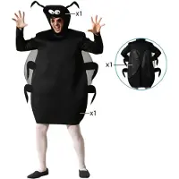Atosa Disfraz De Mujer Cockroach