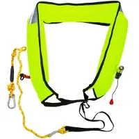 Ocean Boya De Rescate Inflable Con Cabo Flotante 36 M