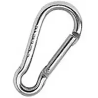PLASTIMO Gancho De Carabina Estrecho Acero Inoxidable