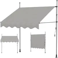 Merkloos Toldo retráctil manual con protección UV