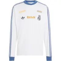 Adidas Camiseta funcional 'Real Madrid LFSTLR' azul paloma / amarillo / negro / blanco