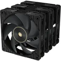 Asus Ventilador Proart Pf120 Pwm Black 3in1 Computer Case 12cm 3 Unidades