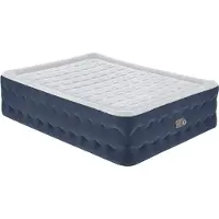 Bestway Colchón inflable doble TriTech TruLeisure con bomba eléctrica integrada, dimensiones: 203 x 152 x 51 cm