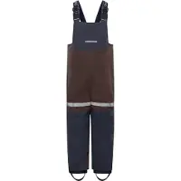 Didriksons - Kid's Bjärven Bib Pants - Pantalones impermeables size 120, azul