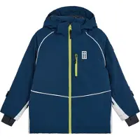 Lego Wear - Chaquetas de esquí niños - Jian 712 Jacket Dark Blue - Talla 128 cm - Azul marino