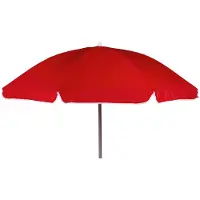 Merkloos Parasol elegante para la playa con estructura de acero