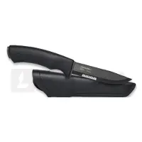 Morakniv Mora Bushcraft Black SRT 12043, black DLC Serrated 12C27, cuchillo de bushcraft