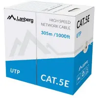 Lanberg Cable De Red Cat 5e Utp Cca Carrete 305 M