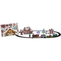 Star Trading Tren navideño , figura decorativa ligera, de varios colores, IP20, 1 bombilla, LED, 0,06 W