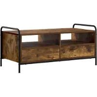 Syfax Mesa de centro Roble Ahumado 99,5 x 49 x 46 cm