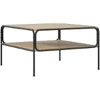 Syfax Mesa auxiliar Sonoma, roble, 100 x 50 x 46 cm, material de madera