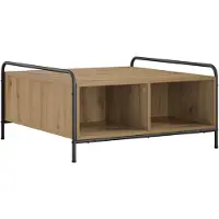 Syfax Mesa de centro Roble artisan 50 x 49 x 41 cm