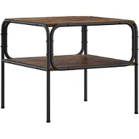 Syfax Mesa lateral Roble Ahumado 100 x 50 x 46 cm