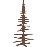 Syfax Árbol de Navidad de madera KOTKA 150 cm Madera de Pino Maciza