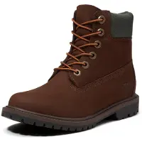 Timberland Botines con cordones marrón oscuro / gris basalto