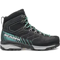Scarpa - Zapatillas de senderismo Mujer - Mescalito Trek GTX Wmn Dark Anthracite Tropical para Mujer - Talla 37.5 - Negro