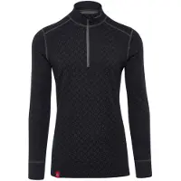 Thermowave - Merino Xtreme L/S Shirt 1/2 Zip - Ropa interior merino size XL, negro